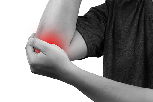 Hurt Elbow of a Fort Mill Man Subject For SoftWave Therapy